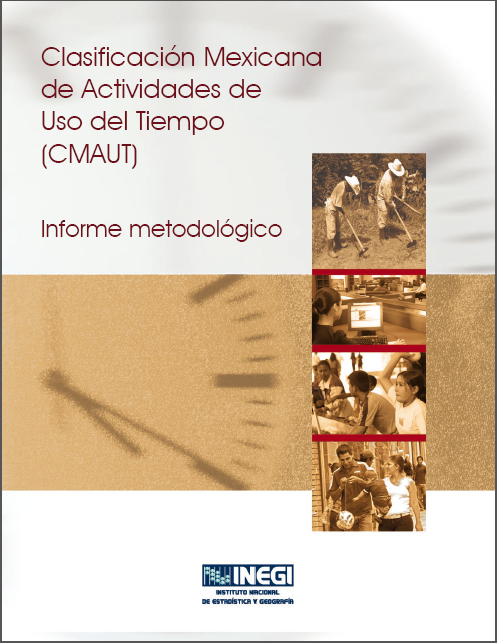 Portada de Clasificación mexicana de actividades de uso del tiempo CMAUT